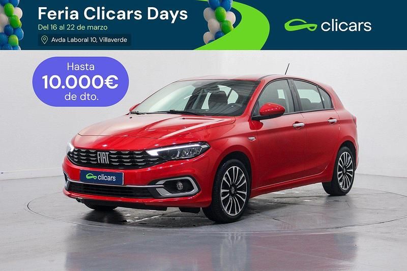 Usado Fiat Tipo City Life 101 CV (74 kW) 2021 Rojo Berlina