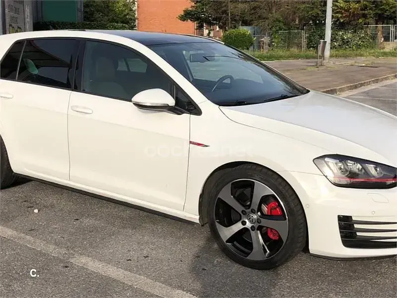 Usado VW Golf VII GTI 230 CV (169 kW) 2016 Blanco Berlina