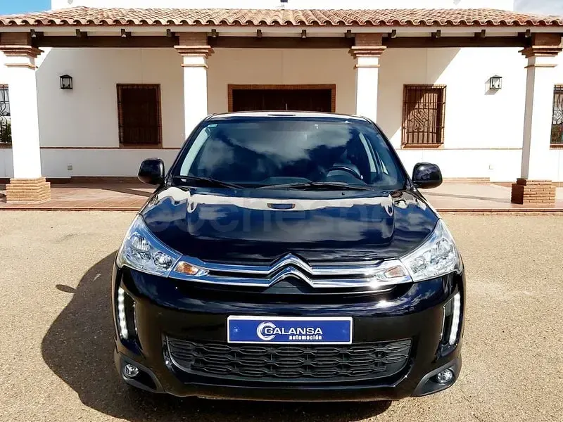 Usado Citroën C4 Aircross Seduction 114 CV (83 kW) 2013 Negro SUV