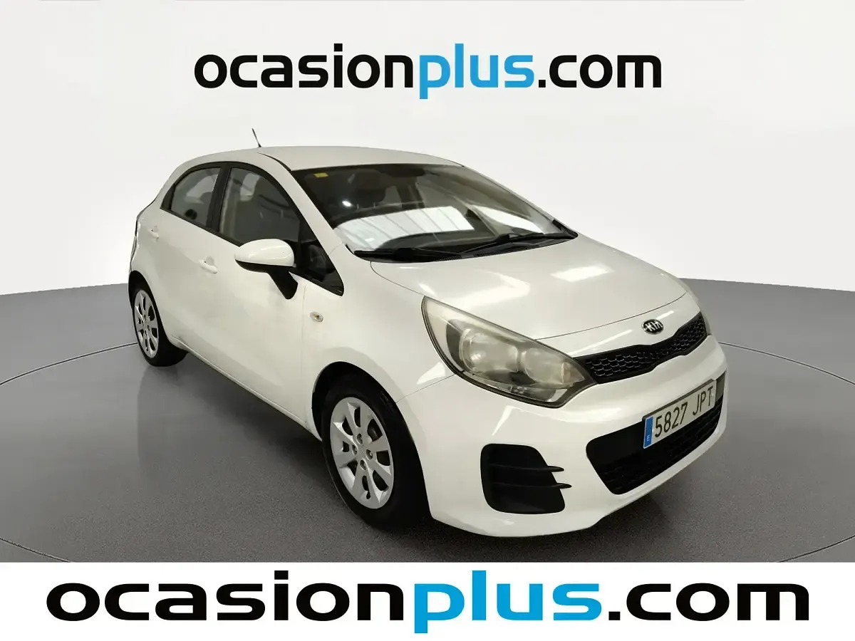Usado Kia Rio 84 CV (61 kW) 2016 Blanco Utilitario