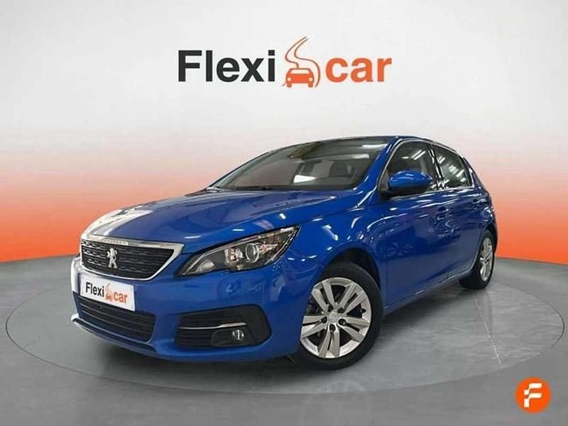 Usado Peugeot 308 Active 110 CV (80 kW) 2021 Azul Utilitario