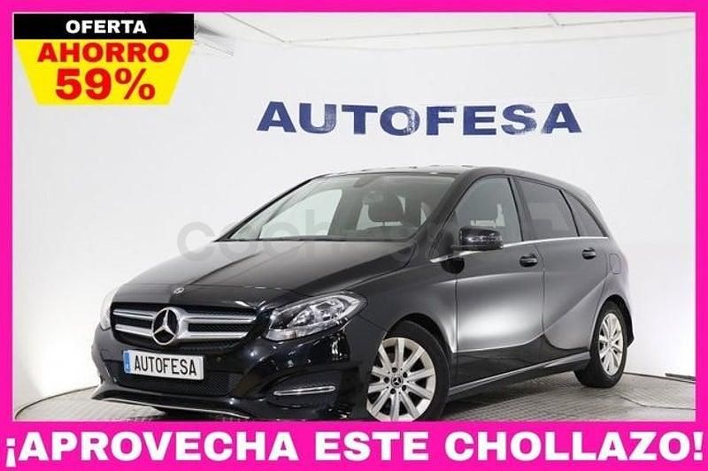 Usado Mercedes B180 109 CV (80 kW) 2017 Negro Monovolumen