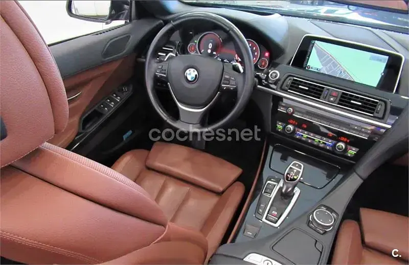 Usado BMW 640 Cabriolet Comfort Edition 320 CV (235 kW) 2015 Negro Descapotable