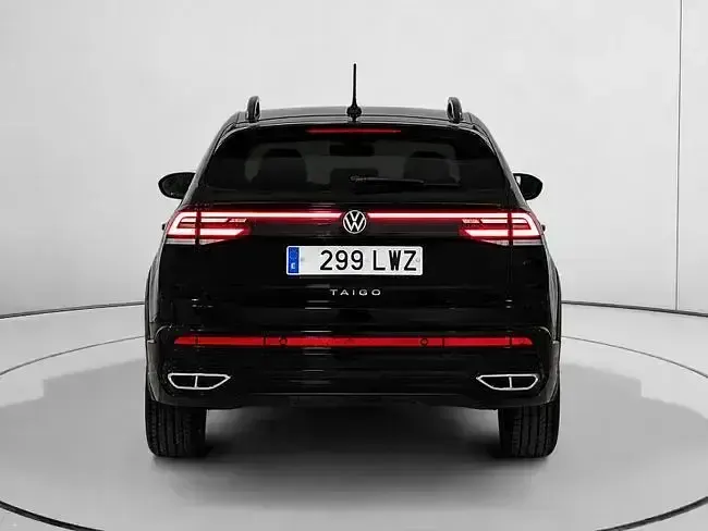 Usado VW Taigo R-line 110 CV (80 kW) 2022 Negro SUV