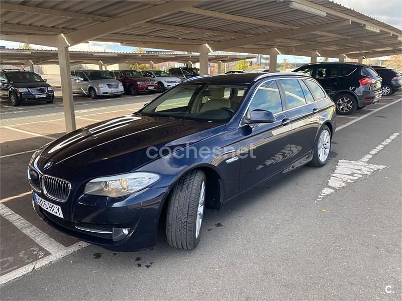 Azul Usado 2011 BMW 520 Familiar | 6400 € (Precio justo) - Imagen 1/4