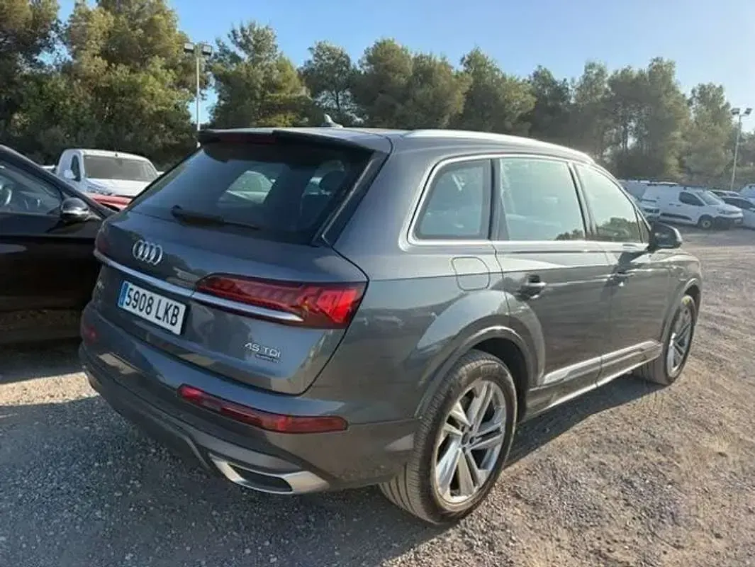 Usado Audi Q7 S-Line 231 CV (169 kW) 2020 Gris SUV