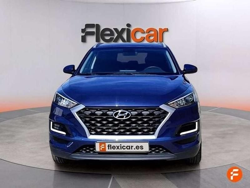 Usado Hyundai Tucson 132 HP (97 kW) 2019 Azul SUV