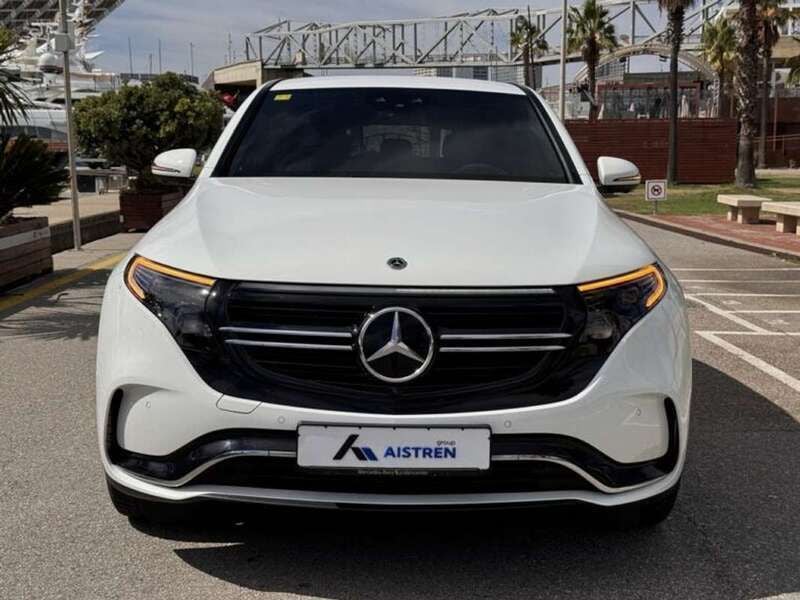 Usado Mercedes EQC400 300 kW (408 CV) 2021 Blanco SUV