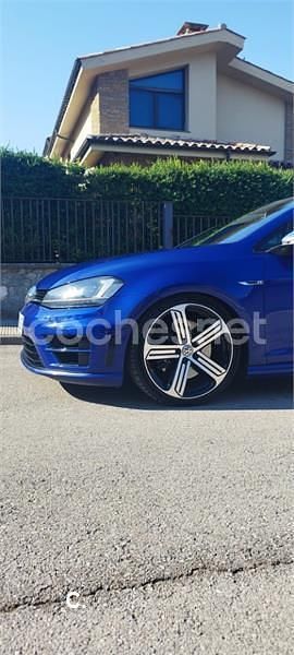 Usado VW Golf VII R 300 CV (220 kW) 2016 Azul Berlina