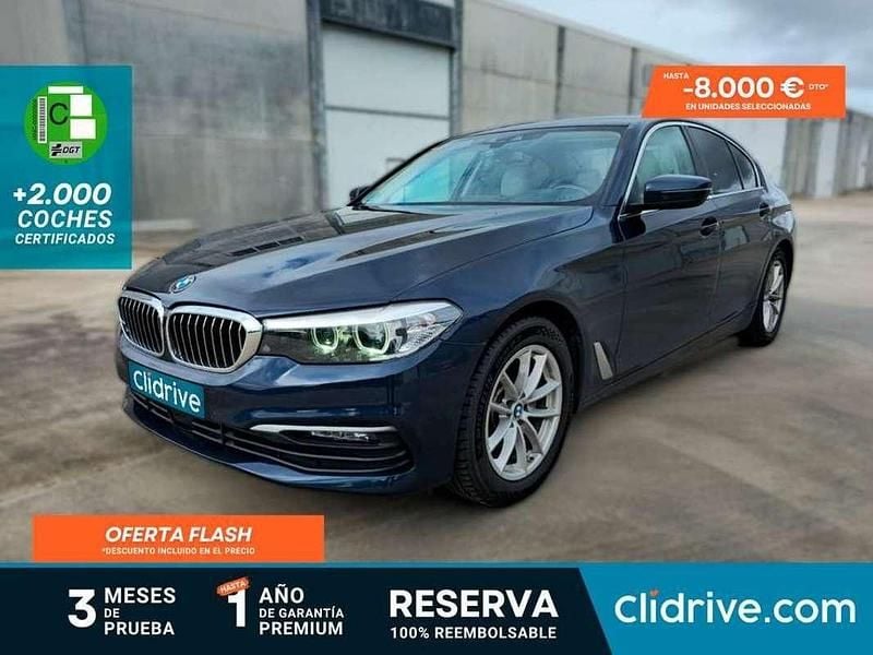 Azul Usado 2018 BMW 520 Berlina | 19.590 € - Imagen 1/3