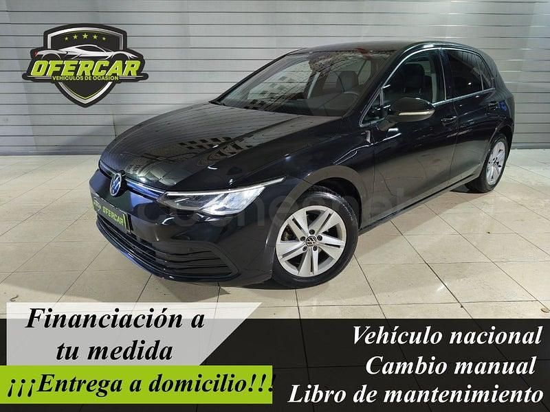 Usado VW Golf VIII Life 115 CV (84 kW) 2022 Negro Berlina