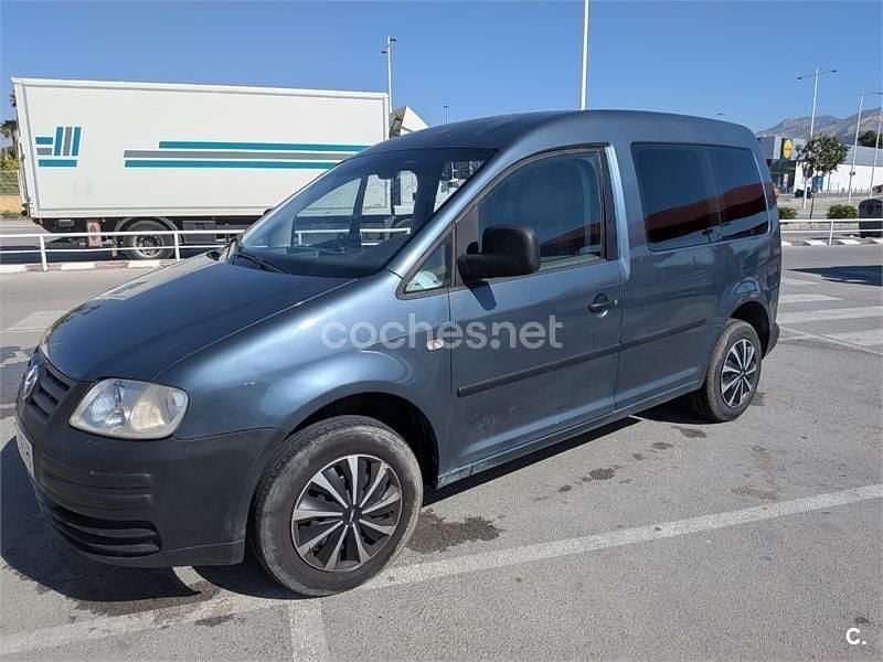 Usado VW Caddy 70 CV (51 kW) 2005 Azul Monovolumen