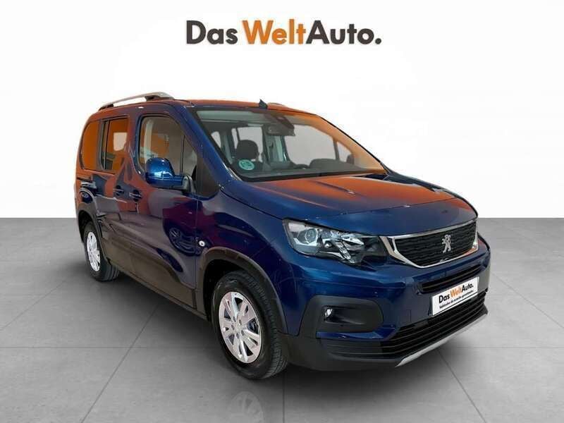 Azul Usado 2021 Peugeot Rifter Allure Monovolumen | 18.900 € (Un poco caro) - Imagen 1/4