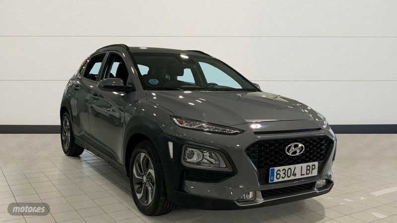 Gris Usado 2019 Hyundai Kona SUV | 18.700 € (Un poco caro) - Imagen 1/4