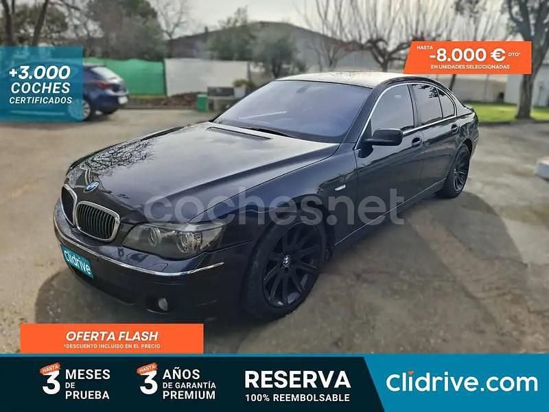 Usado BMW 730L Comfort Edition 258 CV (189 kW) 2007 Negro Berlina