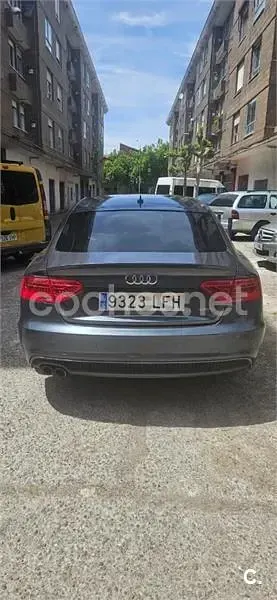Usado Audi A5 Sportback Sport 218 CV (160 kW) 2015 Gris / plata Utilitario
