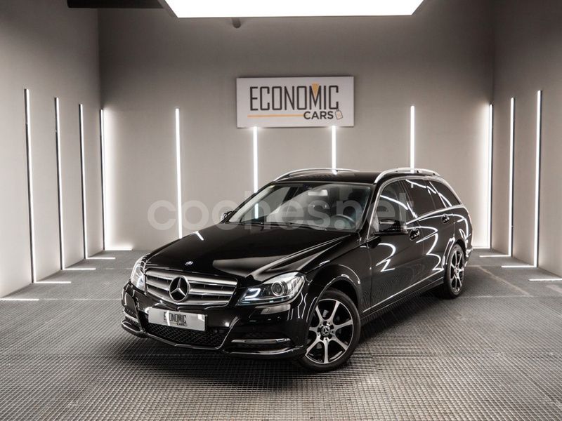 Negro Usado 2012 Mercedes C250 Avantgarde Familiar | 15.500 € (Precio justo) - Imagen 1/4