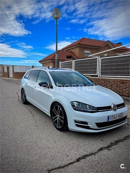 Blanco Usado 2014 VW Golf VII Sportline Familiar | 13.500 € (Precio justo) - Imagen 1/4