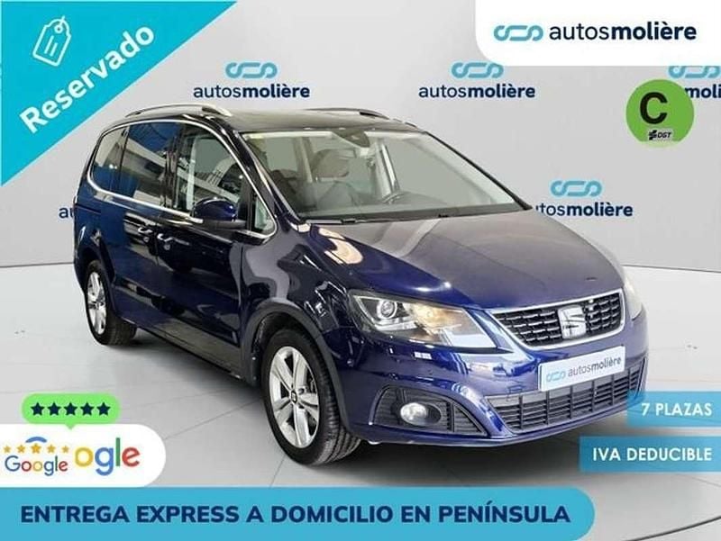 Usado Seat Alhambra XCELLENCE 150 CV (110 kW) 2020 Azul Monovolumen