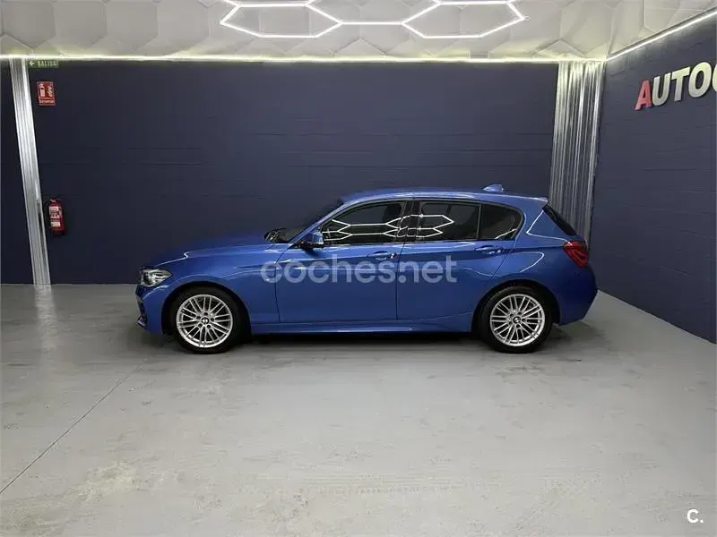 Usado BMW 118 M Sport 150 CV (110 kW) 2018 Azul Berlina