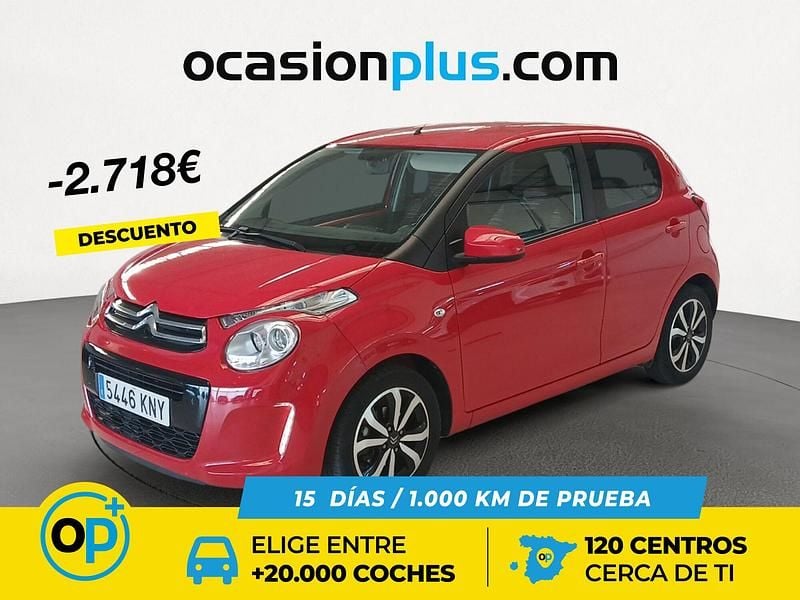 Rojo Usado 2018 Citroën C1 Utilitario | 10.750 € (Precio justo) - Imagen 1/4