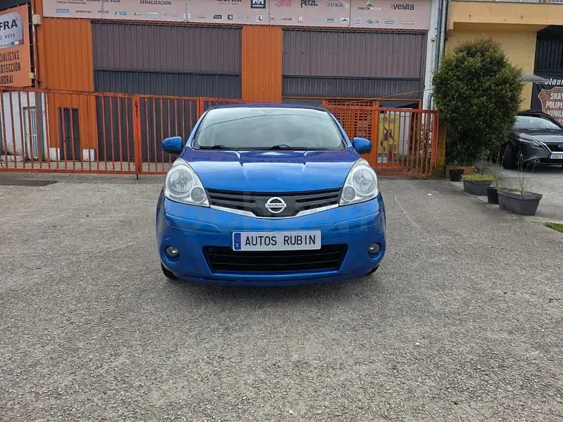 Usado Nissan Note Acenta 86 CV (63 kW) 2009 Azul Utilitario