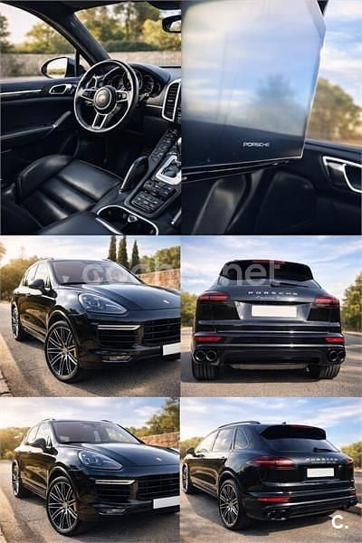 Usado Porsche Cayenne Turbo S 570 CV (419 kW) 2016 Negro SUV