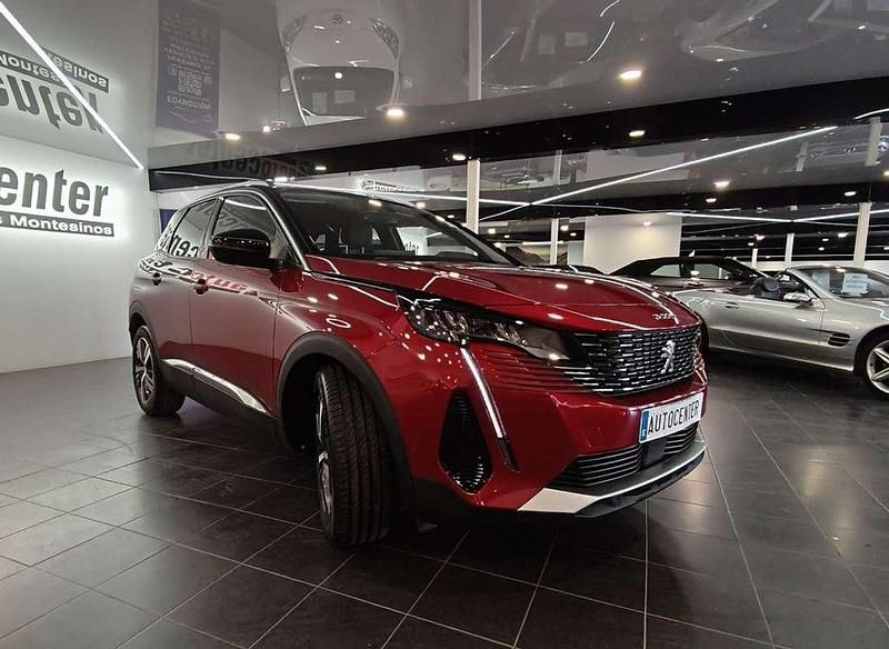 Usado Peugeot 3008 Allure 129 CV (94 kW) 2021 Rojo SUV
