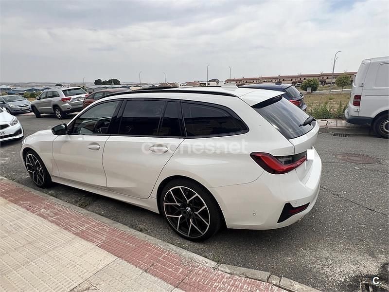 Usado BMW 320e 190 CV (139 kW) 2021 Blanco Familiar