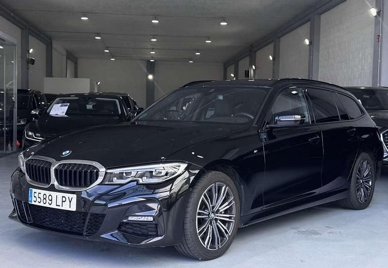 Negro Usado 2021 BMW 330 Shadowline Familiar | 39.100 € (Precio justo) - Imagen 1/4