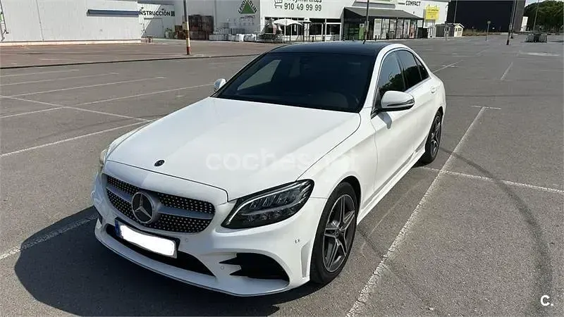 Usado Mercedes C220 194 CV (142 kW) 2020 Blanco Berlina