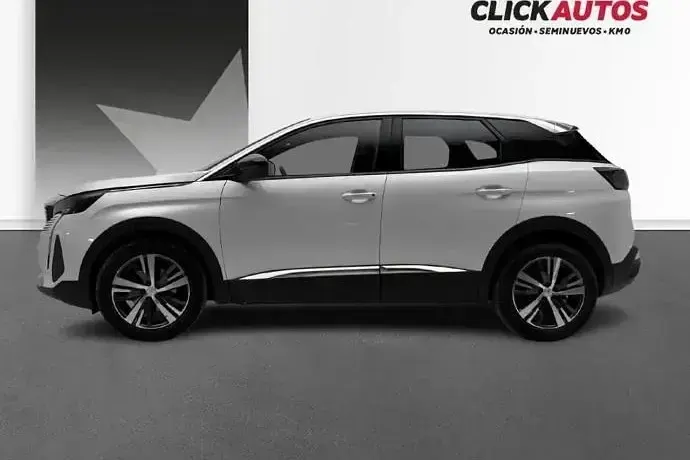 Usado Peugeot 3008 Allure 130 CV (95 kW) 2024 Gris SUV