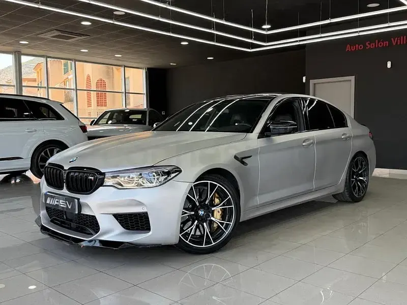 Usado BMW M5 Competition Edition 600 CV (441 kW) 2019 Gris / plata Berlina