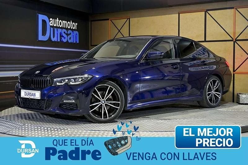 Usado BMW 320e 192 CV (141 kW) 2021 Azul Berlina