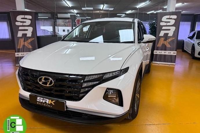 Usado Hyundai Tucson 150 CV (110 kW) 2021 Blanco SUV