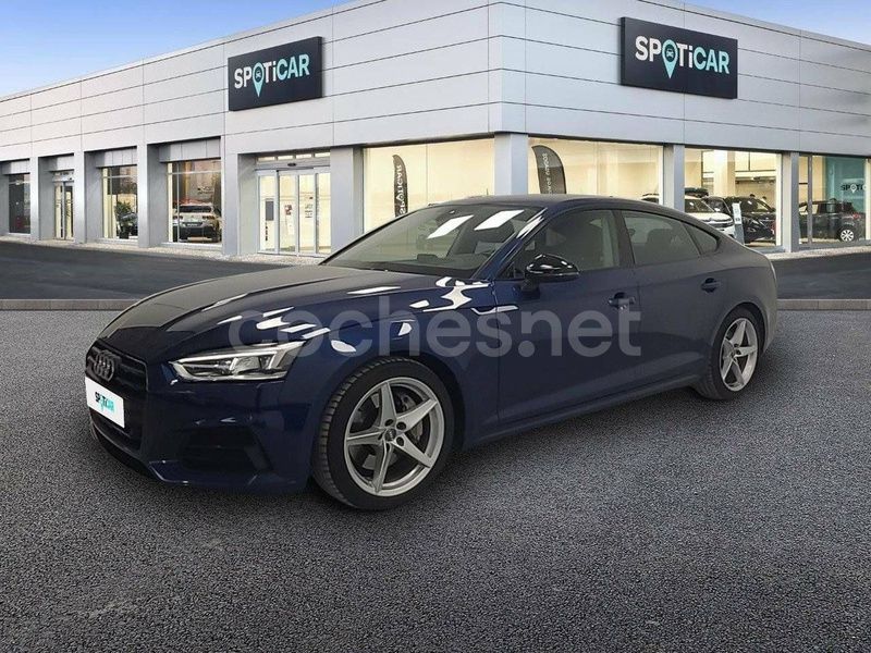 Azul Usado 2017 Audi A5 Sportback Berlina | 26.900 € (Precio justo) - Imagen 1/4
