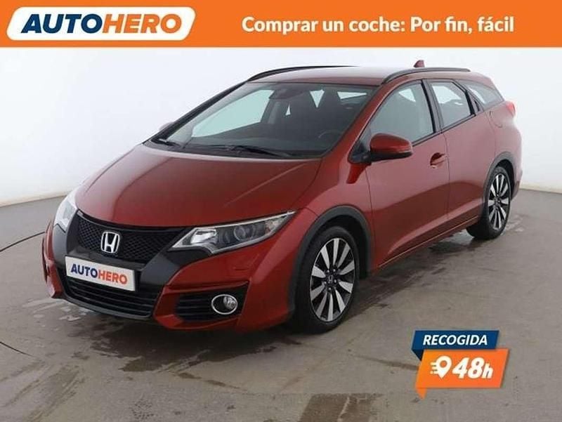 Rojo Usado 2015 Honda Civic Elegance Utilitario | 12.951 € (Buen precio) - Imagen 1/3