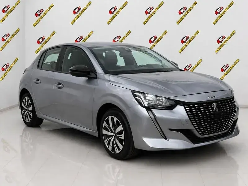 Usado Peugeot 208 Active 100 CV (73 kW) 2023 Azul Utilitario