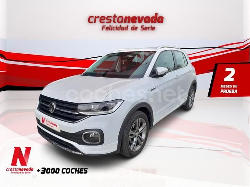 Blanco Usado 2019 VW T-Cross Sportline SUV | 16.990 € (Precio justo) - Imagen 1/4