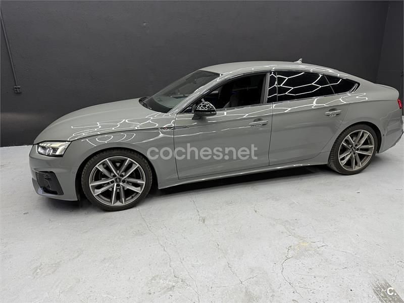 Usado Audi A5 Sportback 163 CV (119 kW) 2020 Gris / plata Utilitario