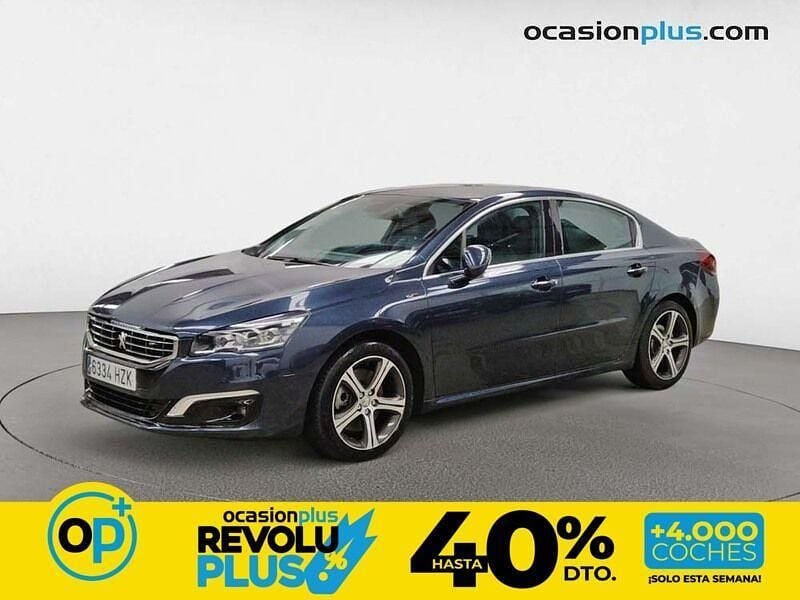 Usado Peugeot 508 GT 181 CV (133 kW) 2014 Azul Berlina