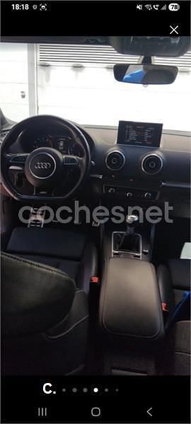 Usado Audi A3 150 CV (110 kW) 2016 Rojo Berlina