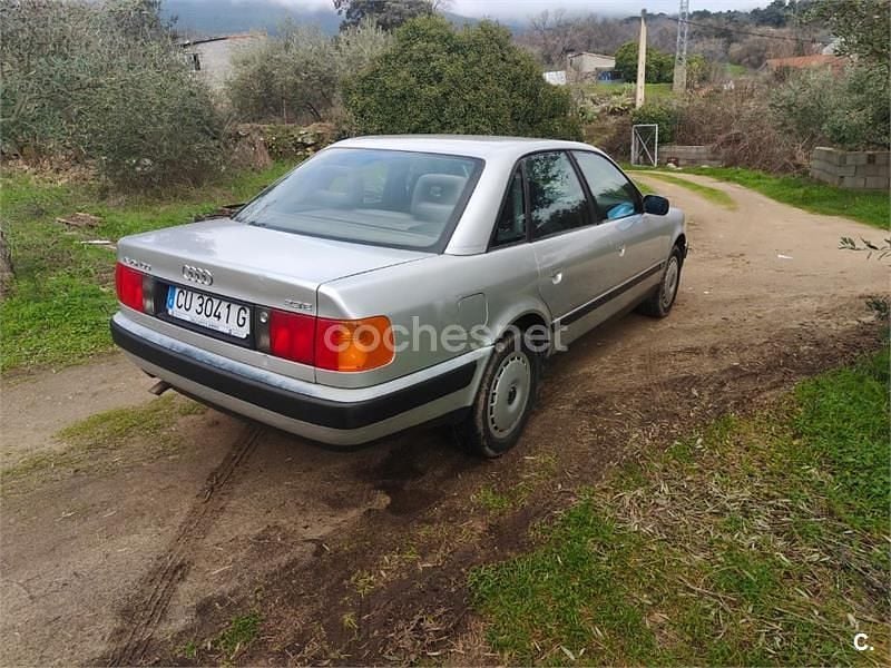 Usado Audi 100 133 CV (97 kW) 1991 Gris / plata Berlina