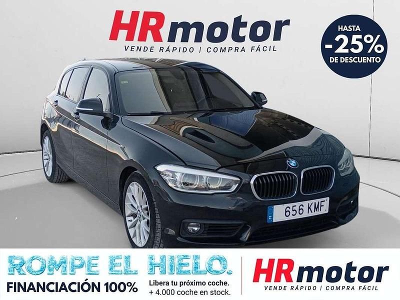 Usado BMW 118 150 CV (110 kW) 2018 Negro Utilitario