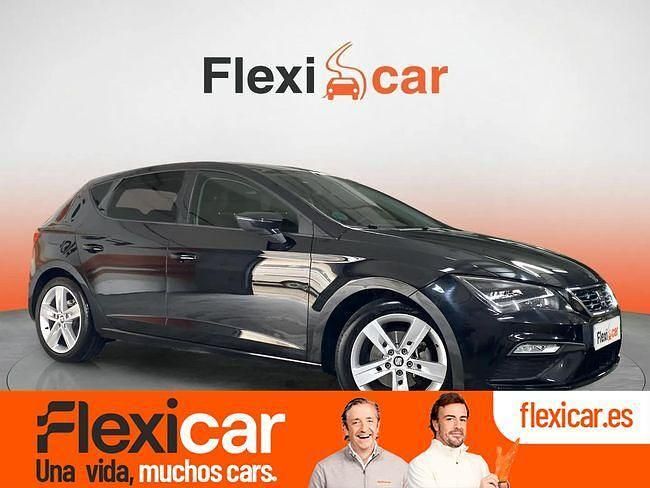 Negro Usado 2019 Seat Leon FR Berlina | 14.790 € (Precio justo) - Imagen 1/4