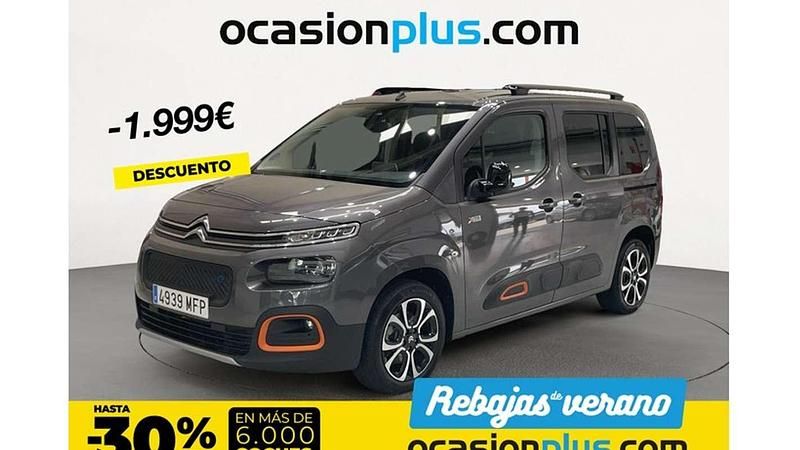 Gris Usado 2023 Citroën e-Berlingo Shine Monovolumen | 19.547 € (Precio justo) - Imagen 1/4