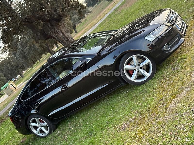 Usado Audi A5 Sportback S-Line 190 CV (139 kW) 2010 Negro Utilitario
