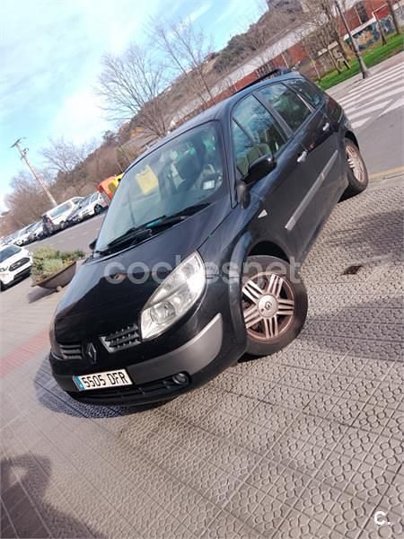 Negro Usado 2005 Renault Scénic II Dynamique Monovolumen | 2600 € (Precio justo) - Imagen 1/4