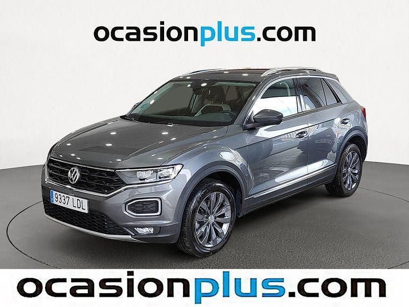 Gris Usado 2019 VW T-Roc Sportline SUV | 22.658 € (Buen precio) - Imagen 1/4