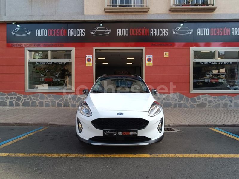 Blanco Usado 2021 Ford Fiesta Active Utilitario | 13.990 € (Precio justo) - Imagen 1/4